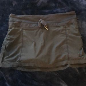 Black Lululemon Skort